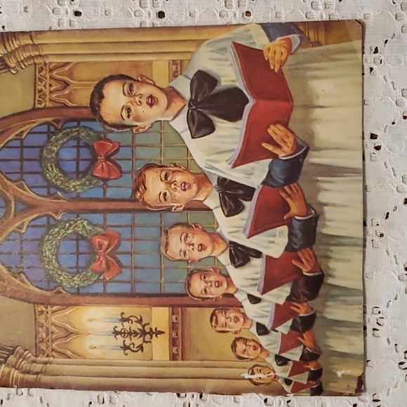 Christmas BOOK - VTG 1950s "Carols for Christmas" Booklet Artist Joe Tillotson - Picture 1 of 16